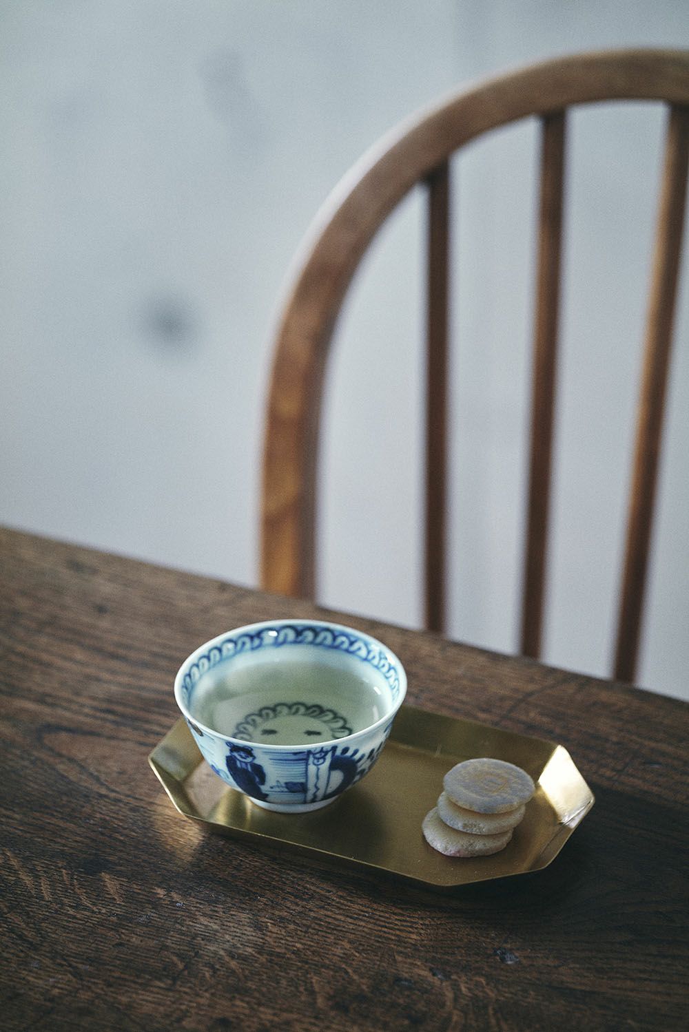 BRASS PLATE LONG OCTAGONAL (M)