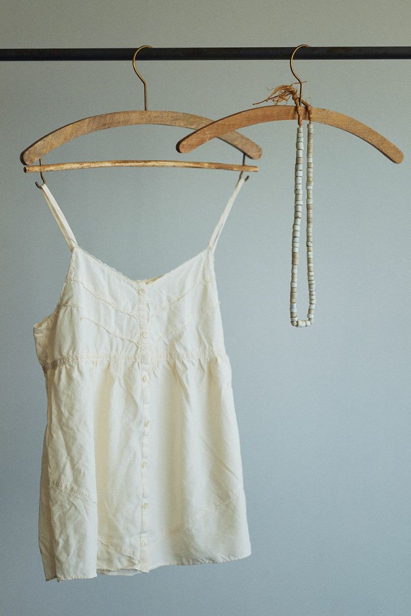 fog linen work - Wood Shirt Hanger