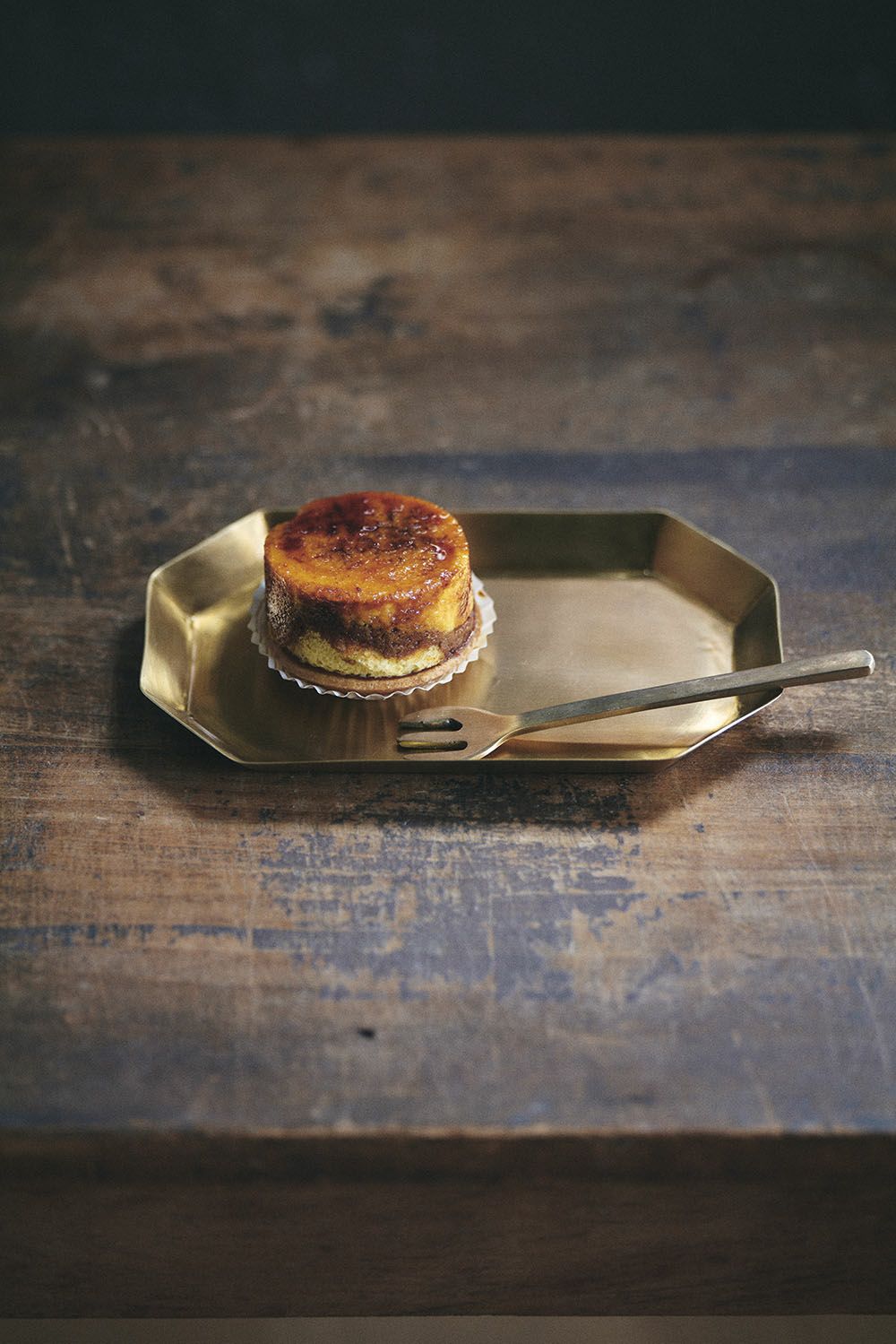 BRASS PLATE LONG OCTAGONAL (M)