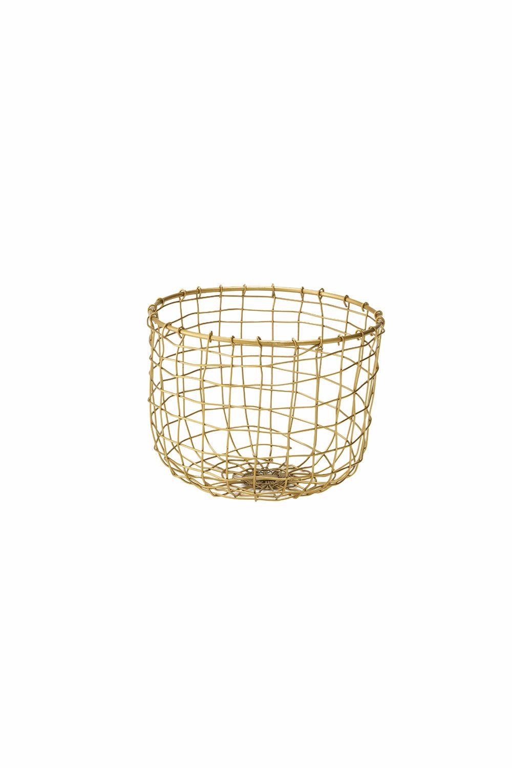 IRON WIRE BASKET ROUND (S)