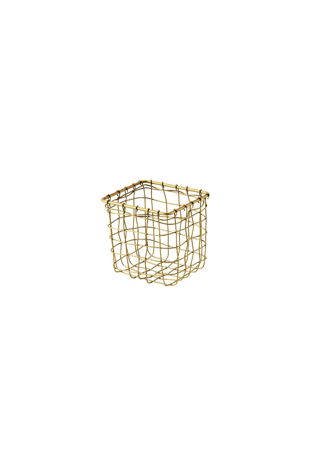 IRON WIRE BASKET SQUARE (M)
