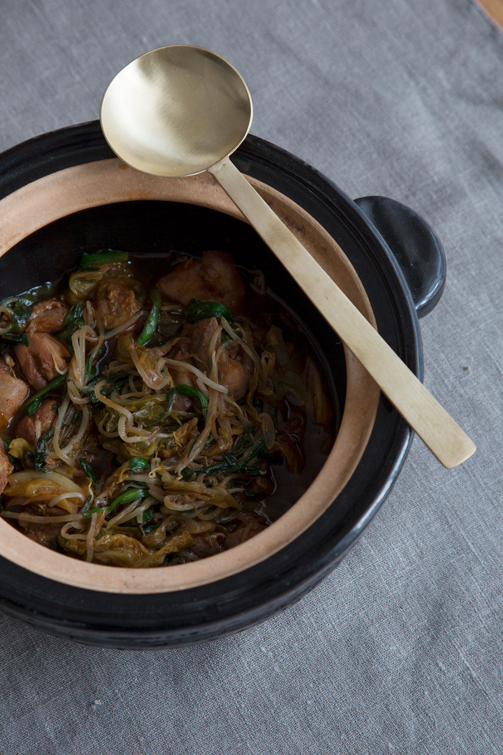 fog linen work - BRASS SPOON (M)