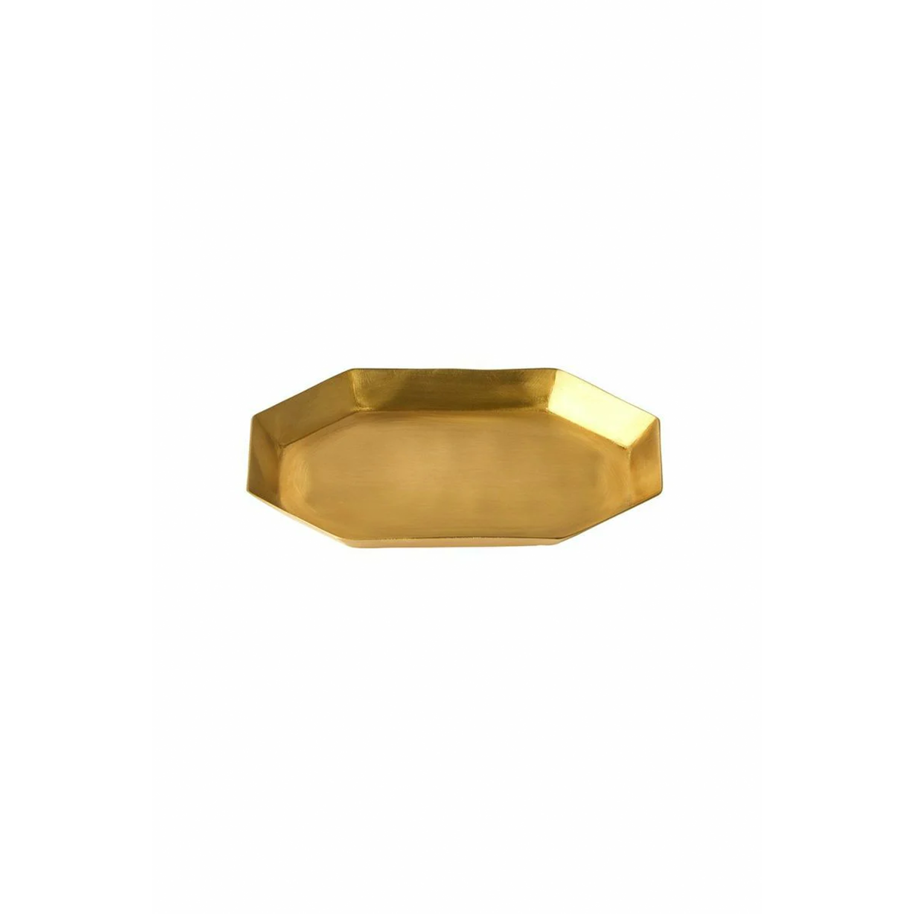BRASS PLATE LONG OCTAGONAL (S)